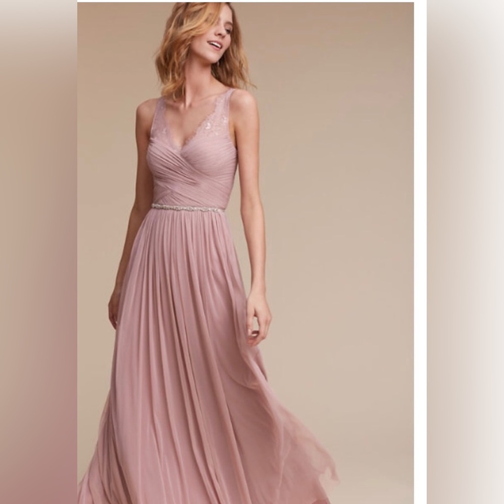 Anthropologie Fleur bridesmaid dress